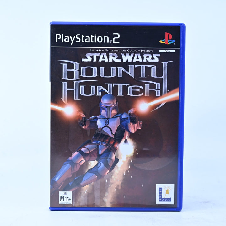 Star Wars Bounty Hunter - Sony Playstation 2 / PS2 Game + Manual - PAL