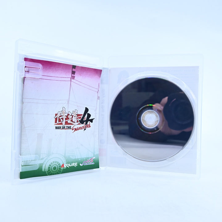 Way of the Samurai 4 - Sony Playstation 3 / PS3 Game + Manual - MINT DISC!
