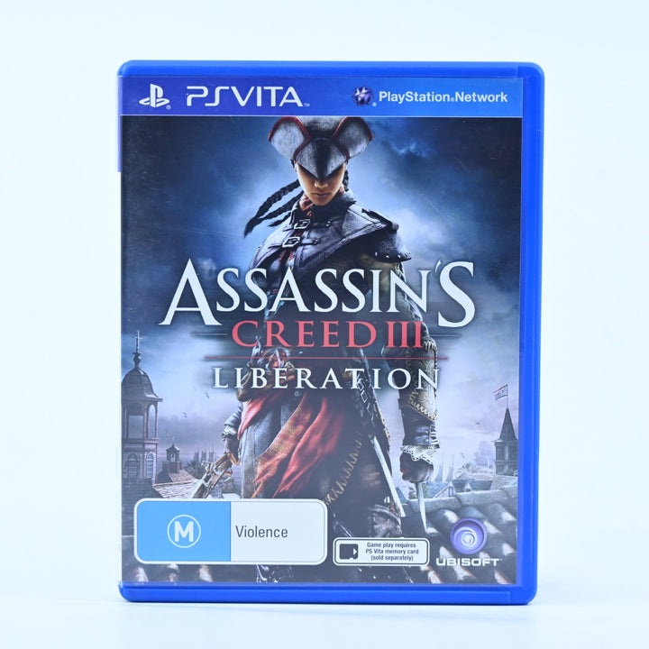 Assassin's Creed III Liberation - Sony PS Vita Game - FREE POST!