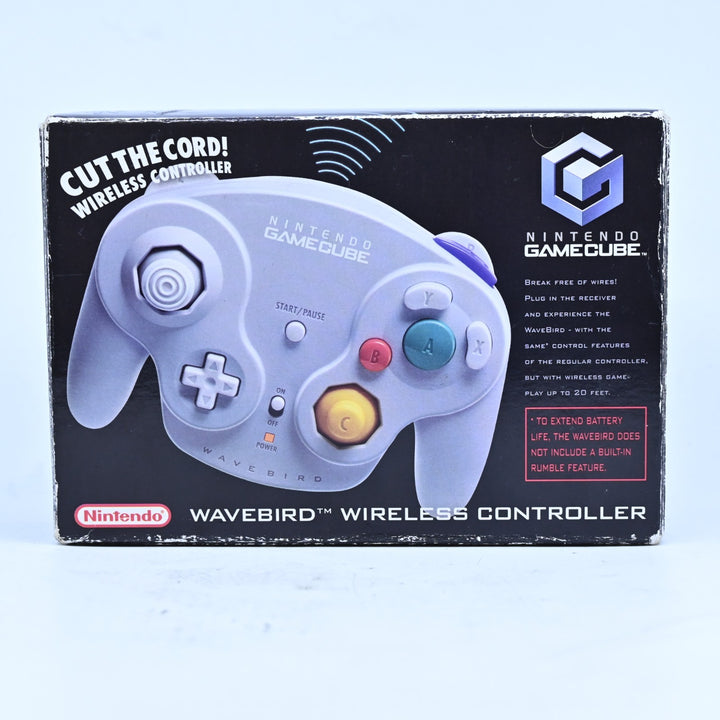 Boxed Wavebird Wireless Controller + Receiver - Nintendo Gamecube Accessory