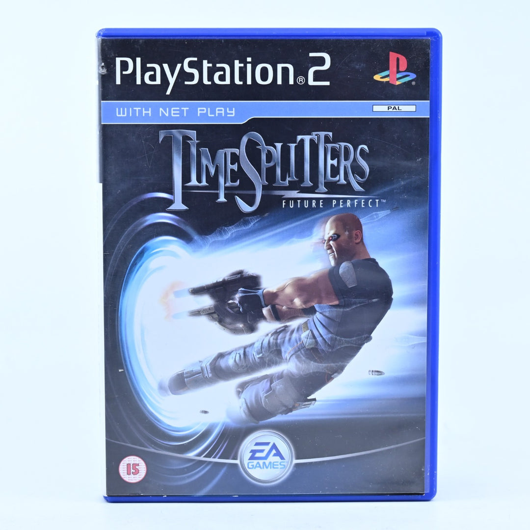 TimeSplitters Future Perfect - Sony Playstation 2 / PS2 Game + Manual - PAL