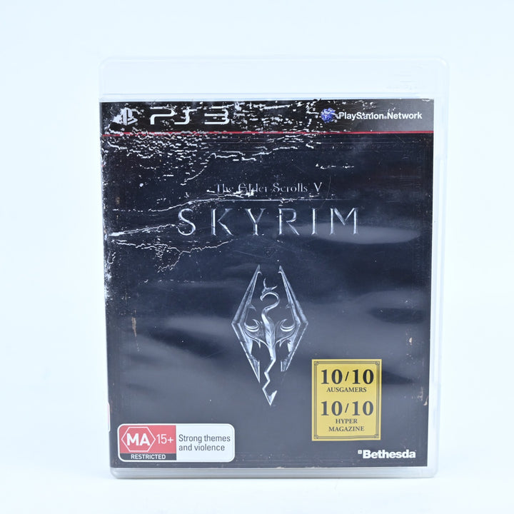 The Elder Scrolls V: Skyrim - Sony Playstation 3 / PS3 Game + Manual + Map