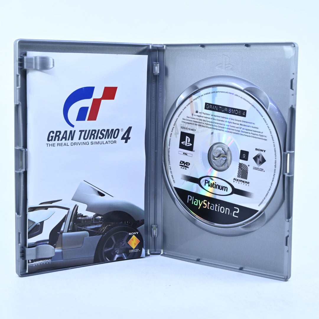 Gran Turismo 4 - Sony Playstation 2 / PS2 Game + Manual - PAL