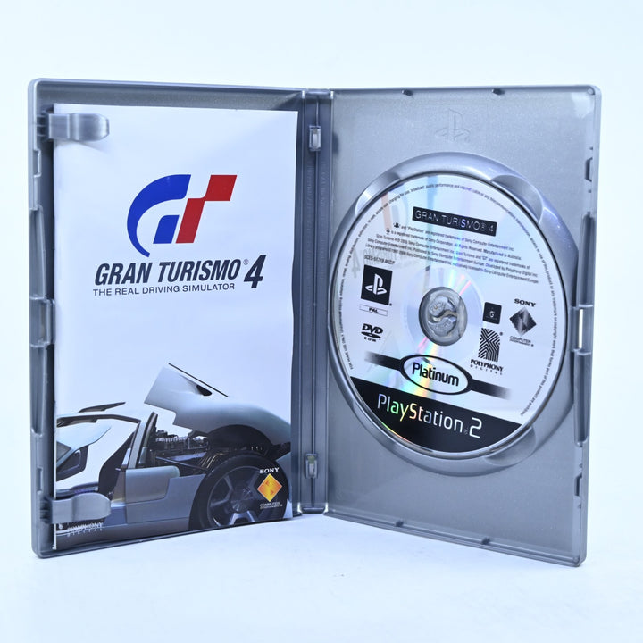 Gran Turismo 4 - Sony Playstation 2 / PS2 Game + Manual - PAL
