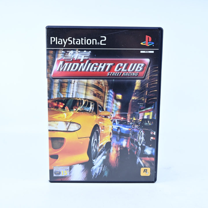 Midnight Club Street Racing - Playstation 2 / PS2 Game + Manual - MINT DISC!