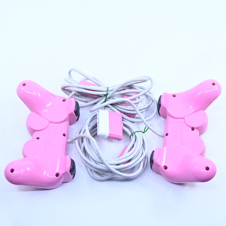 Pink Sony Playstation 2/ PS2 Slim Console - AUS PAL + HDMI + CONVERTER FREE POST