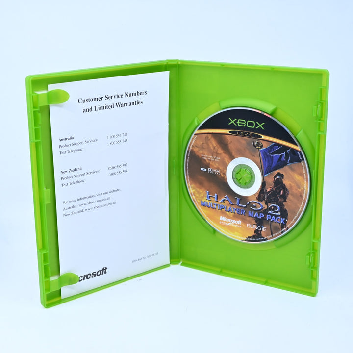 Halo 2 Multiplayer Map Pack - Original Xbox Game + Manual - PAL - MINT DISC!