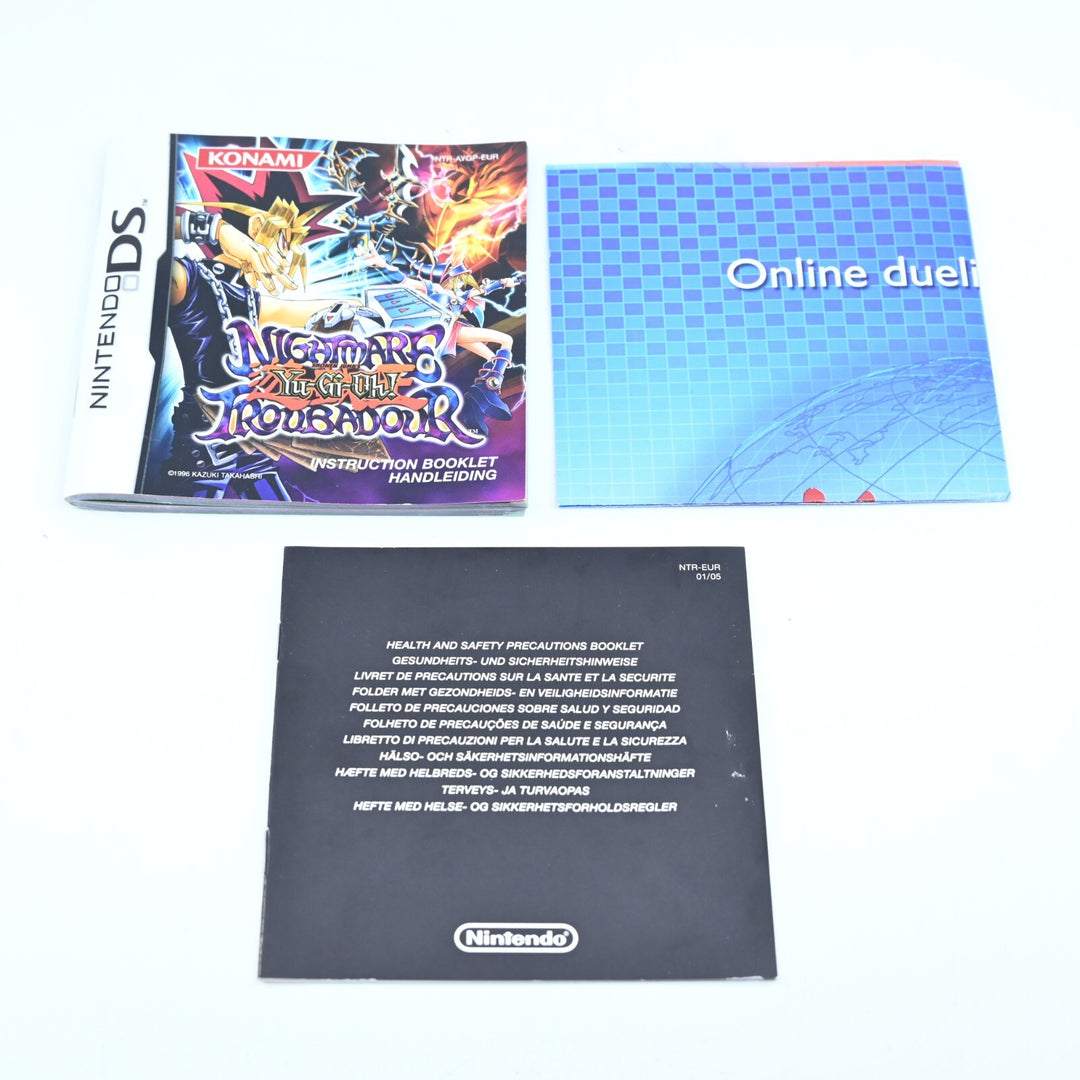 Yu-Gi-Oh! Nightmare Troubadour - Nintendo DS Game - PAL + Manual