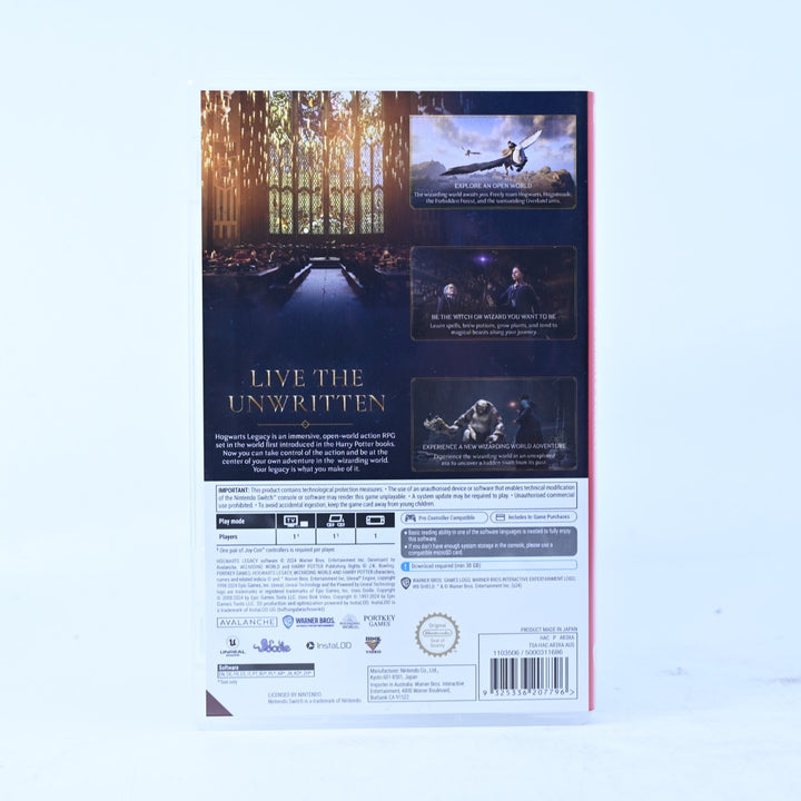 Hogwarts Legacy - Nintendo Switch Game - FREE POST!