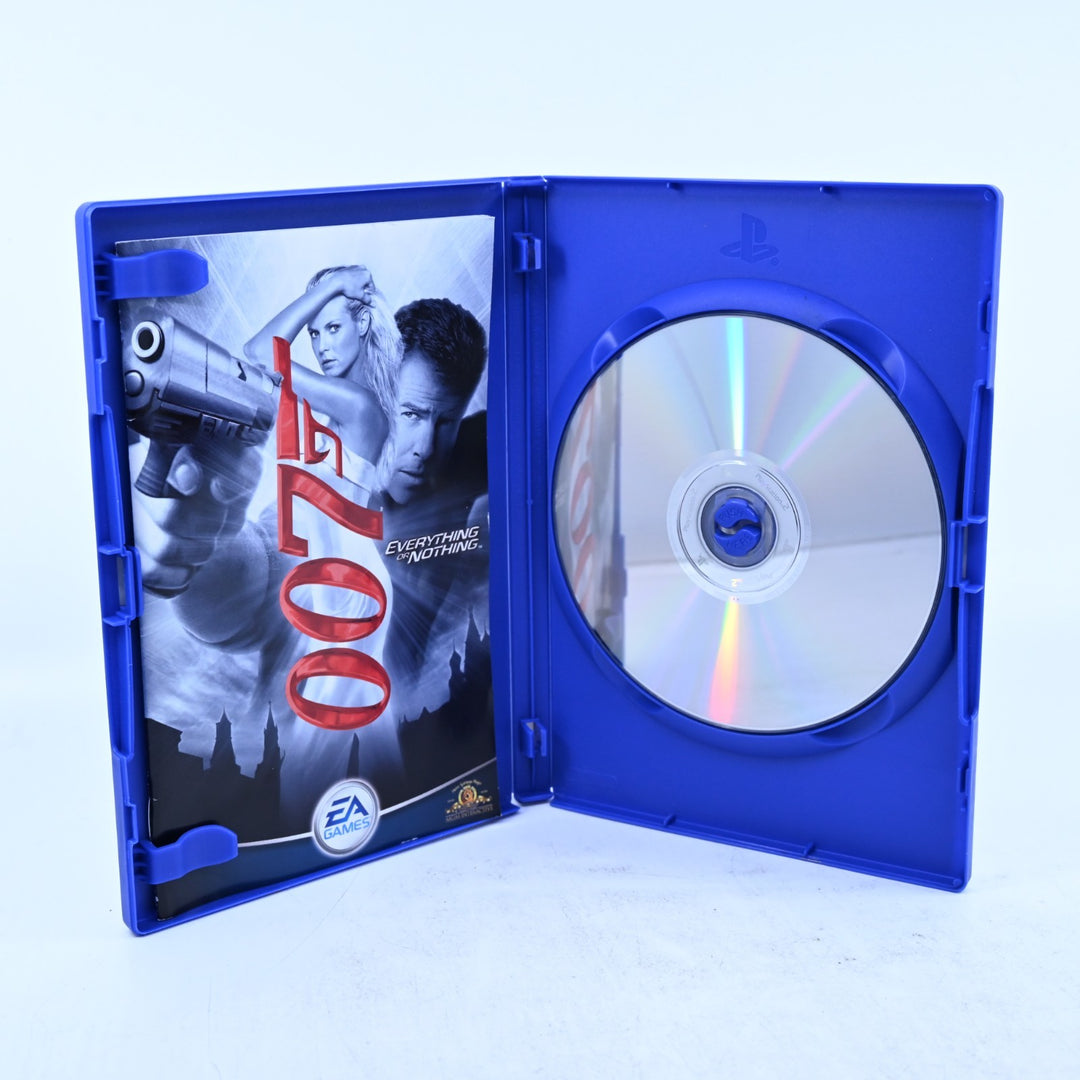 James Bond 007: Everything or Nothing - Sony Playstation 2 / PS2 Game + Manual