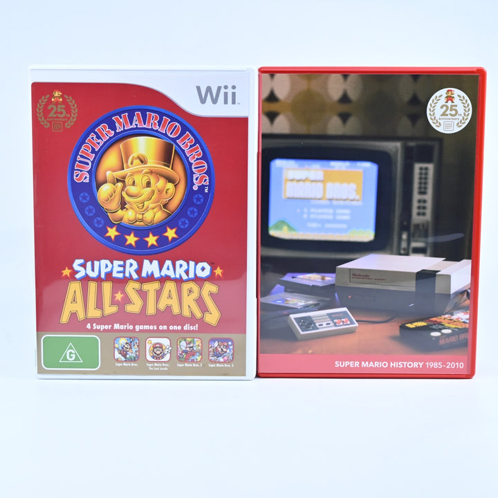 Super Mario All Stars 25th Anniversary Edition - Nintendo Wii Game + Manual