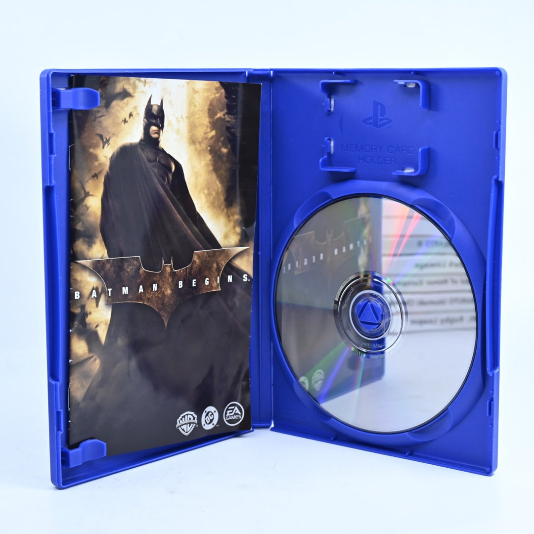 Batman Begins - Sony Playstation 2 / PS2 Game + Manual - PAL - MINT DISC!