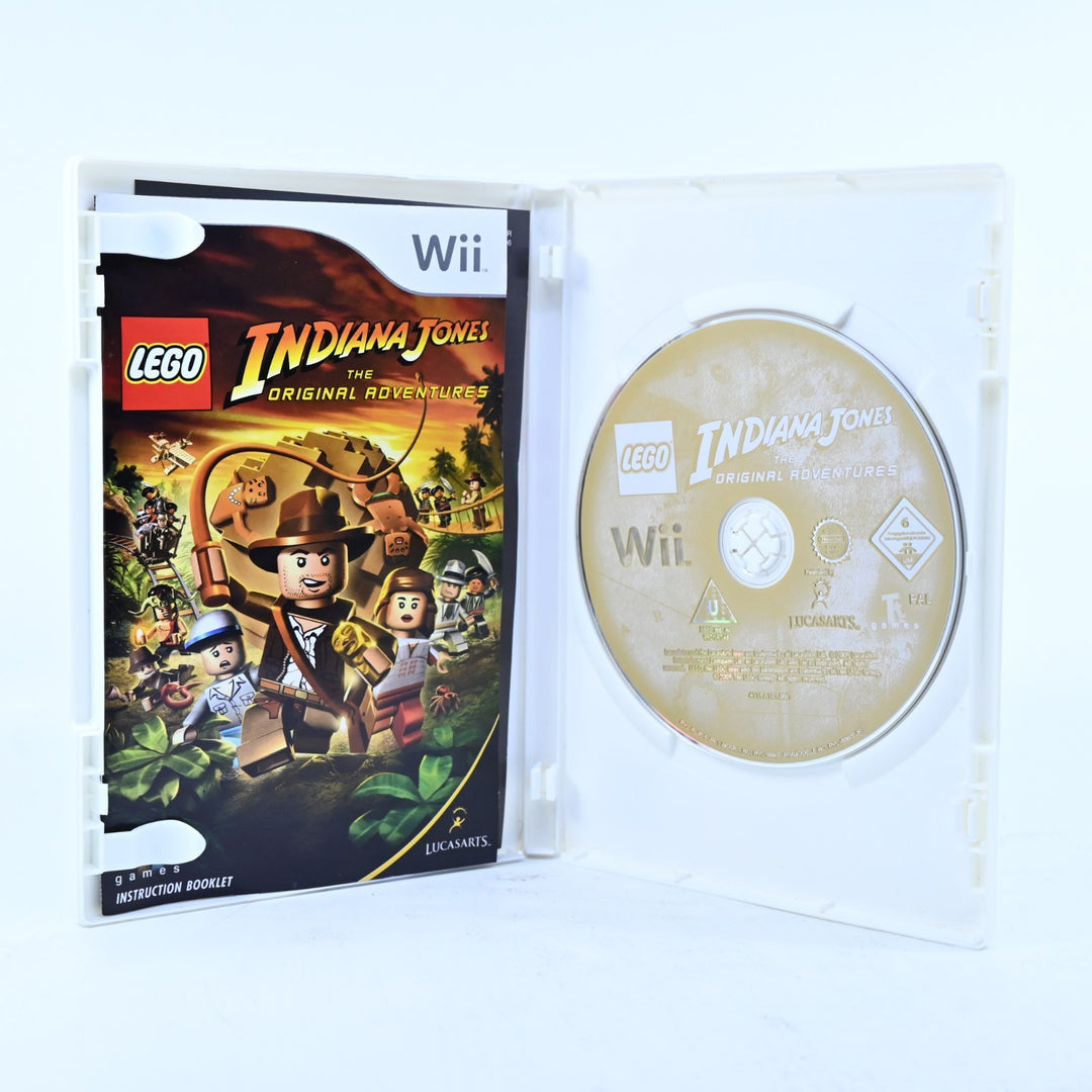 LEGO Indiana Jones: The Original Adventures - Nintendo Wii Game + Manual - PAL