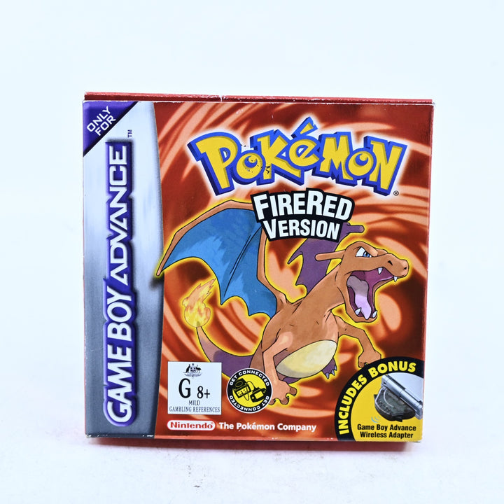 Pokemon FireRed Version - Nintendo Gameboy Advance / GBA Boxed Game - PAL