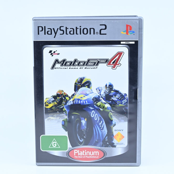 MotoGP4 - Sony Playstation 2 / PS2 Game + Manual - PAL - MINT DISC!