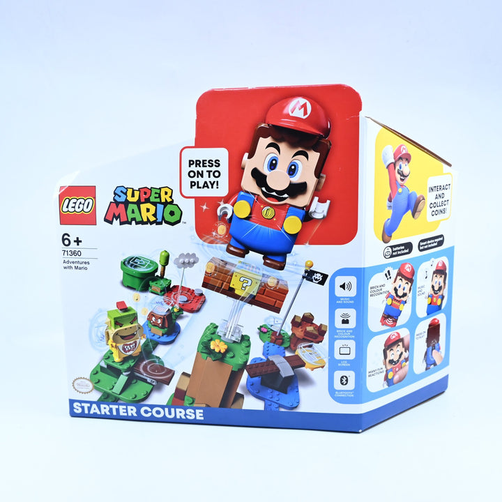 SEALED! LEGO 71360 Adventures With Mario - Super Mario Starter Set - Toy