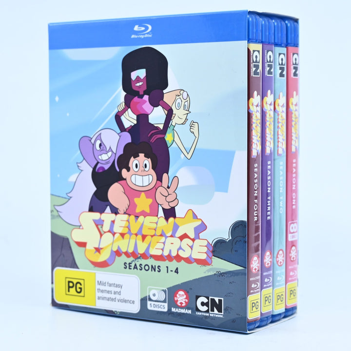 Steven Universe - Season 1-4 Complete - 5 Discs - Region B - Bluray Collection