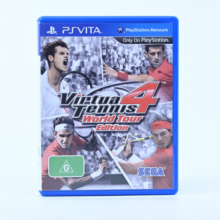 Virtua Tennis 4 World Tour Edition - Sony PS Vita Game - FREE POST!