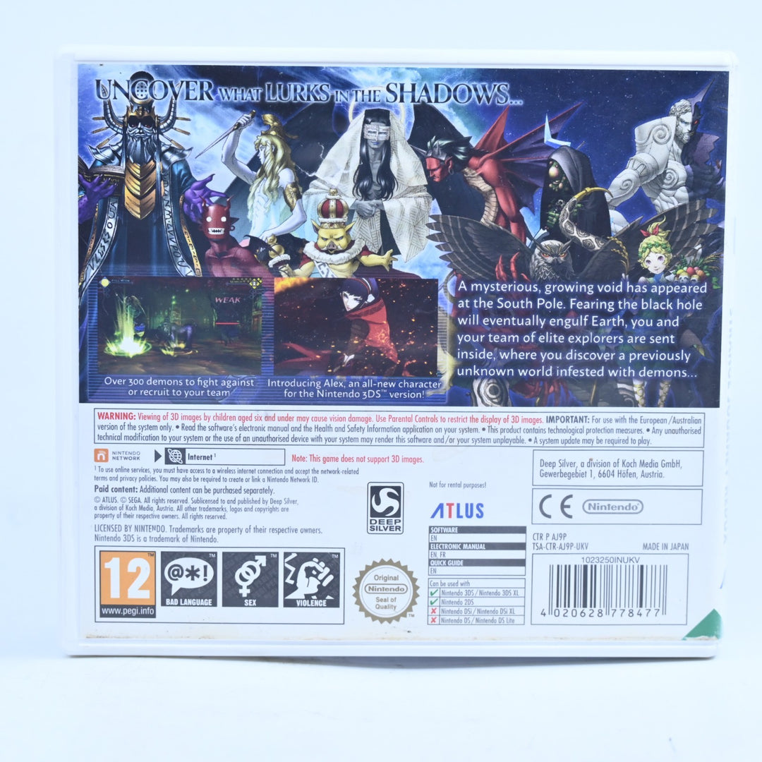 Shin Megami Tensei: Strange Journey - Redux - Nintendo 3DS Game - PAL + Manual