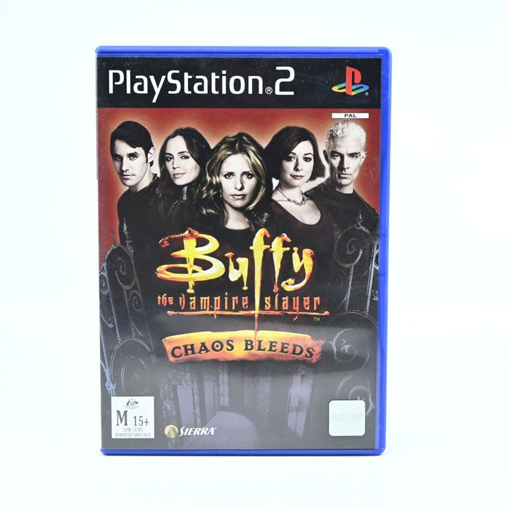 Buffy the Vampire Slayer: Chaos Bleeds - Sony Playstation 2 / PS2 Game + Manual