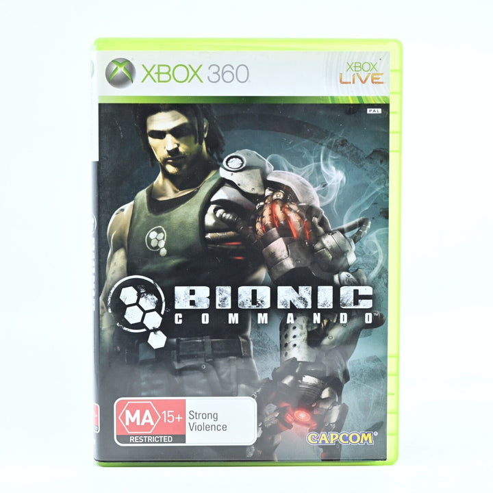 Bionic Commando - Xbox 360 Game + Manual - PAL - FREE POST!