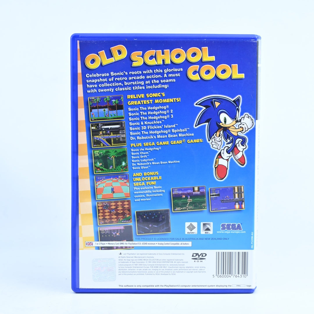 Sonic Mega Collection Plus - Sony Playstation 2 / PS2 Game + Manual - PAL