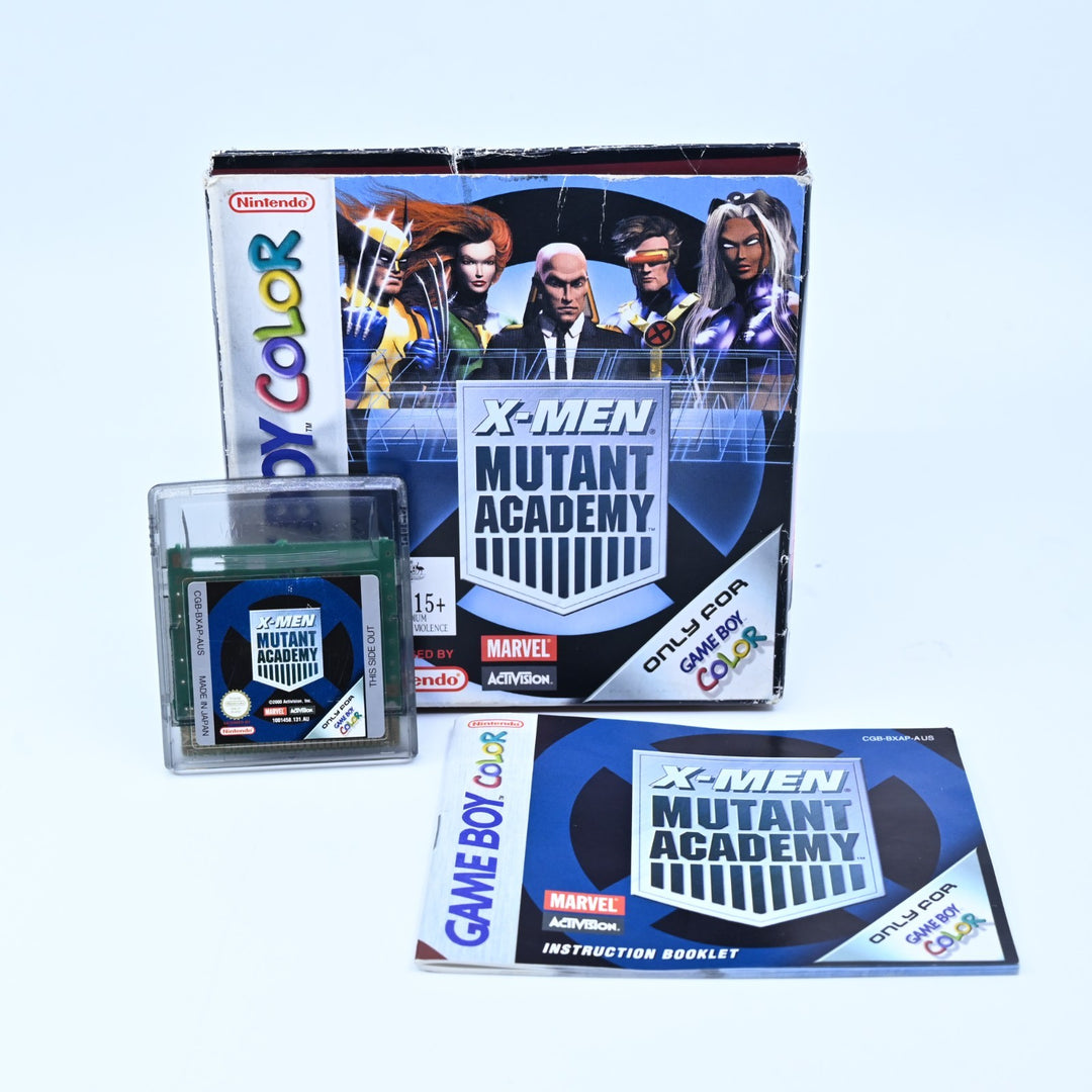 X-Men: Mutant Academy - Nintendo Gameboy Color Boxed Game - PAL - FREE POST!