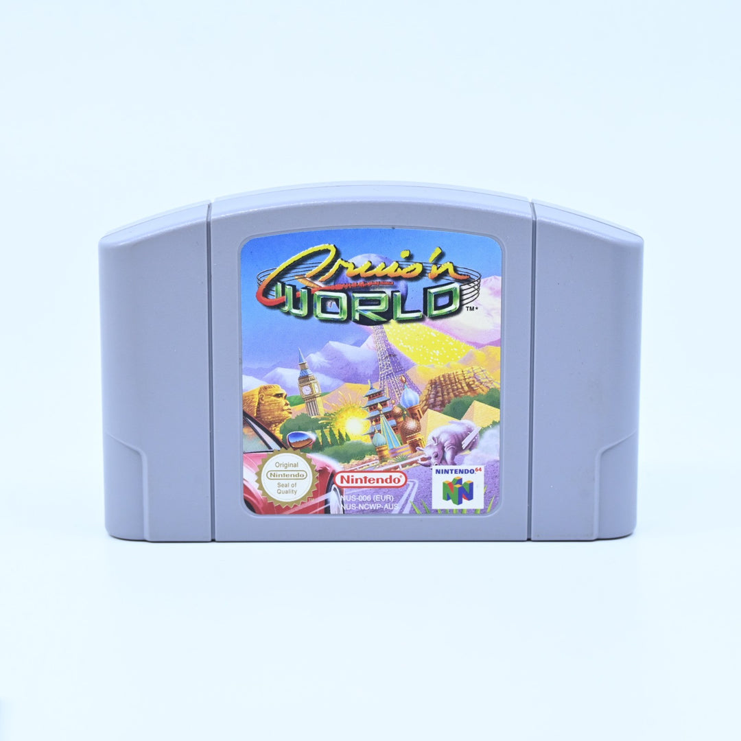 Cruis'n World - N64 / Nintendo 64 Boxed Game - PAL - FREE POST!