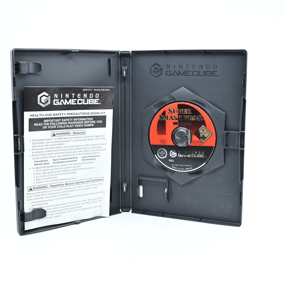 Super Smash Bros. Melee - Nintendo Gamecube Game - No Manual - PAL - FREE POST!