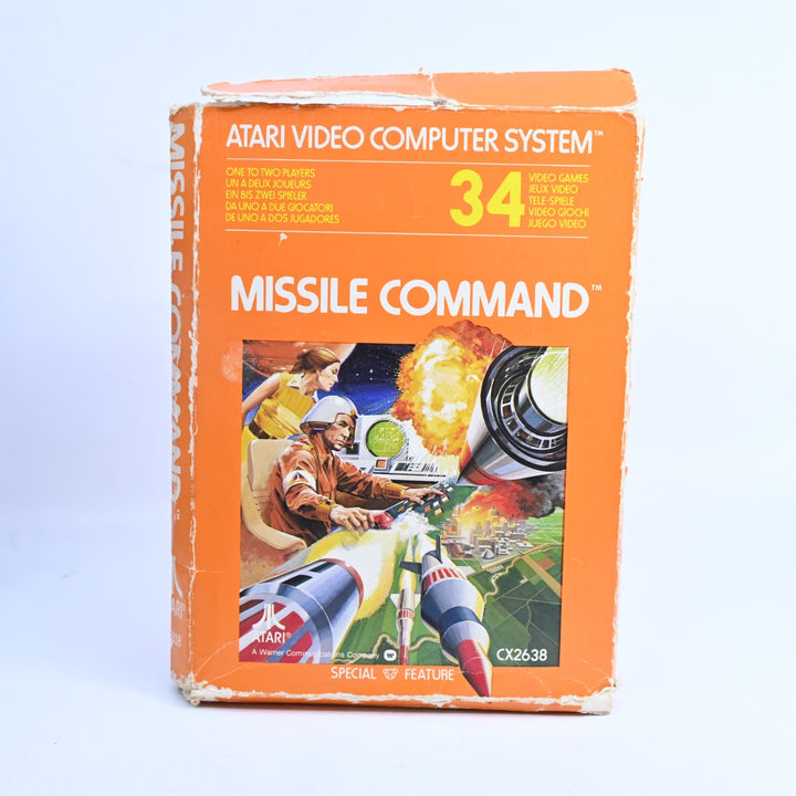 Missile Command - Atari 2600 Boxed Game - PAL - FREE POST!