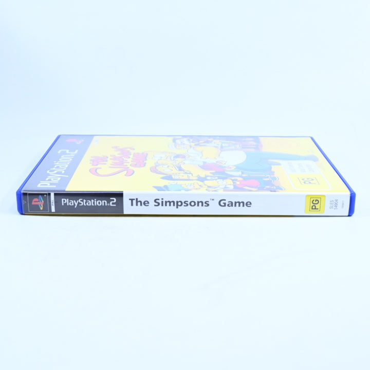 The Simpsons Game - Sony Playstation 2 / PS2 Game + Manual - PAL - MINT DISC!