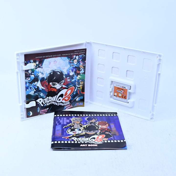 Persona Q2: New Cinema Labyrinth - Nintendo 3DS Game - PAL + Manual