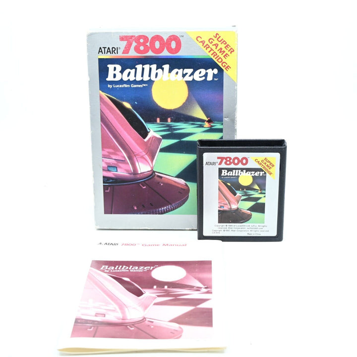 Ballblazer - Cartridge + Manual - Atari 7800 Game - PAL - FREE POST!