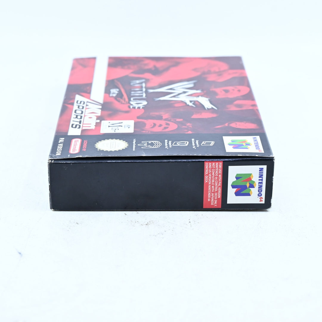WWF Attitude - N64 / Nintendo 64 Boxed Game - PAL - FREE POST!