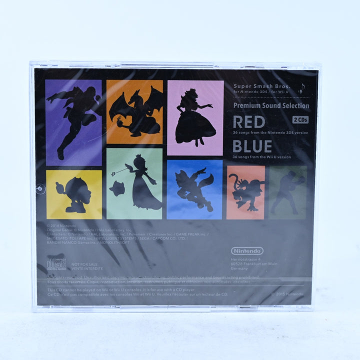 SEALED! Super Smash Bros. for 3DS/ for Wii U - Premium Sound Selection - CD