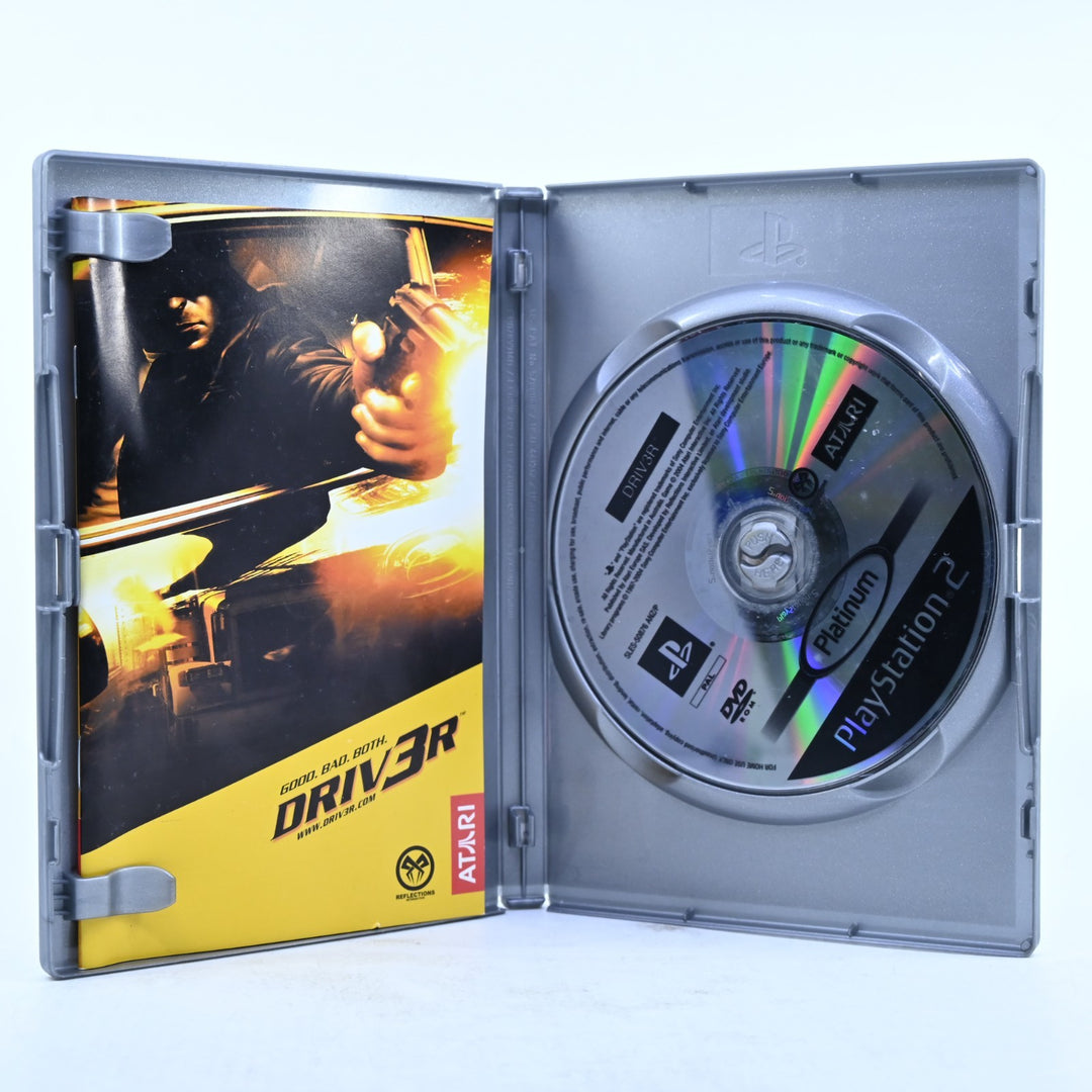 Driv3r - Sony Playstation 2 / PS2 Game + Manual - PAL - MINT DISC!