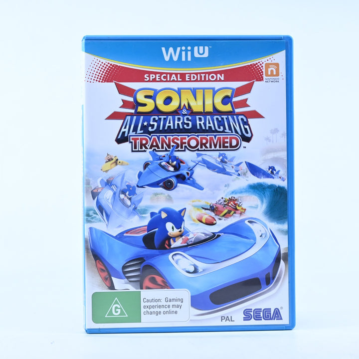 Sonic & All-Stars Racing Transformed Special Edition - Nintendo Wii U Game - PAL