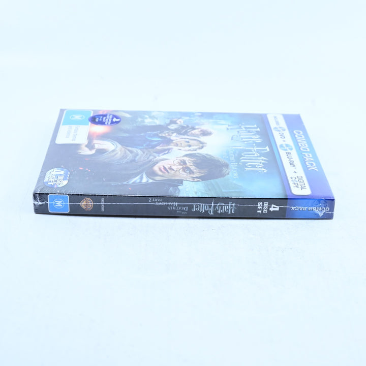 SEALED! Harry Potter And The Deathly Hallows Part 2 Combo Pack Region B Blu-ray