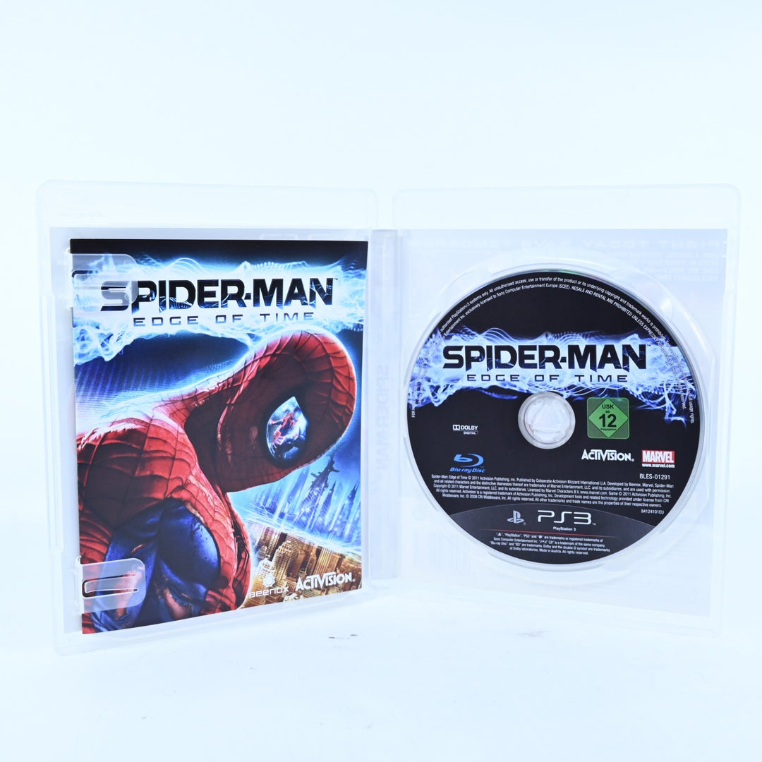 Spider-Man: Edge of Time - Sony Playstation 3 / PS3 Game + Manual - MINT DISC!