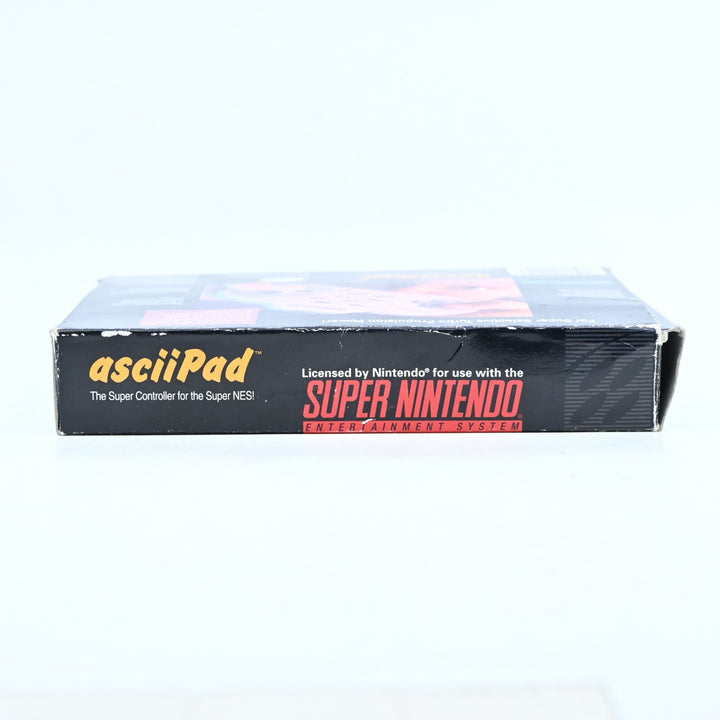 asciiPad with box - Super Nintendo / SNES Accessory - PAL - FREE POST!