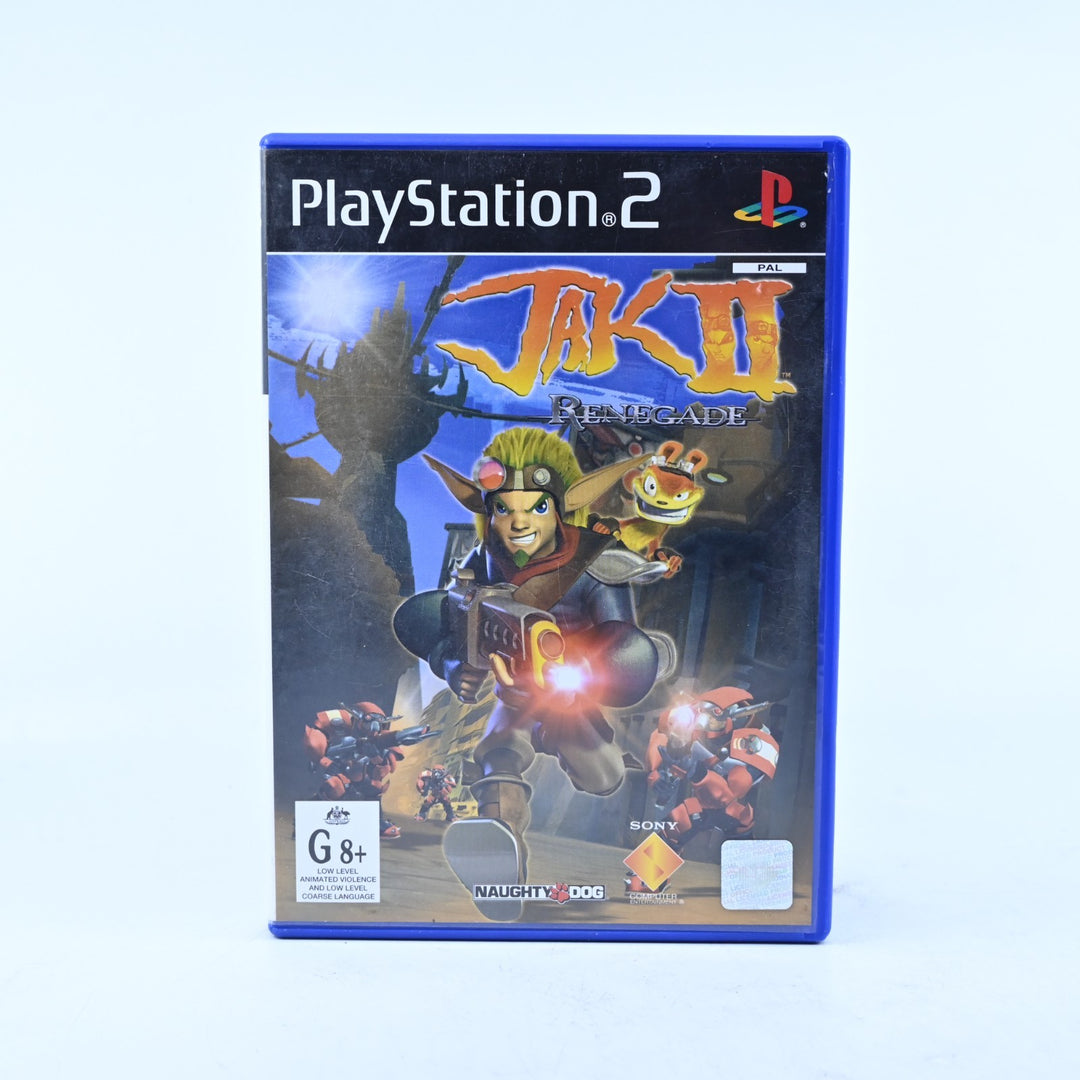Jak II: Renegade - Sony Playstation 2 / PS2 Game + Manual - PAL - MINT DISC!