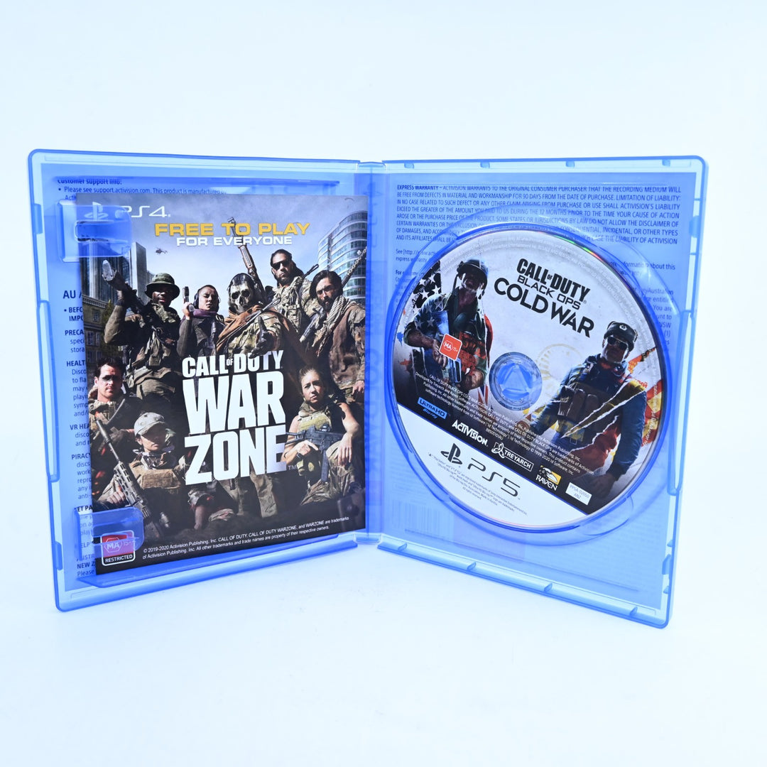 Call of Duty: Black Ops Cold War - Sony Playstation 5 / PS5 Game - MINT DISC!