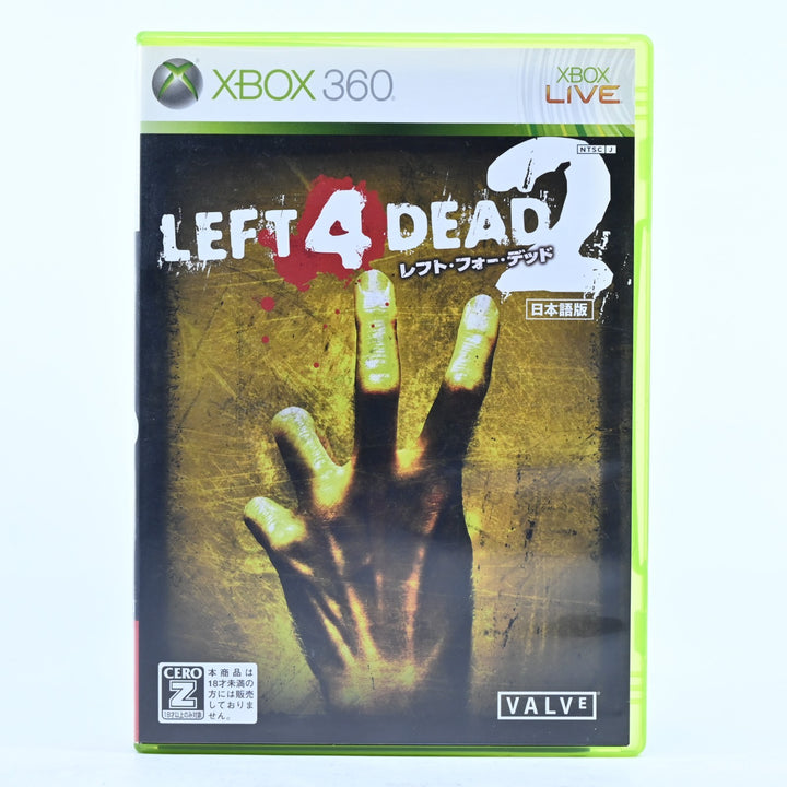 Left 4 Dead 2 - Xbox 360 Game + Manual - NTSC-J - MINT DISC!