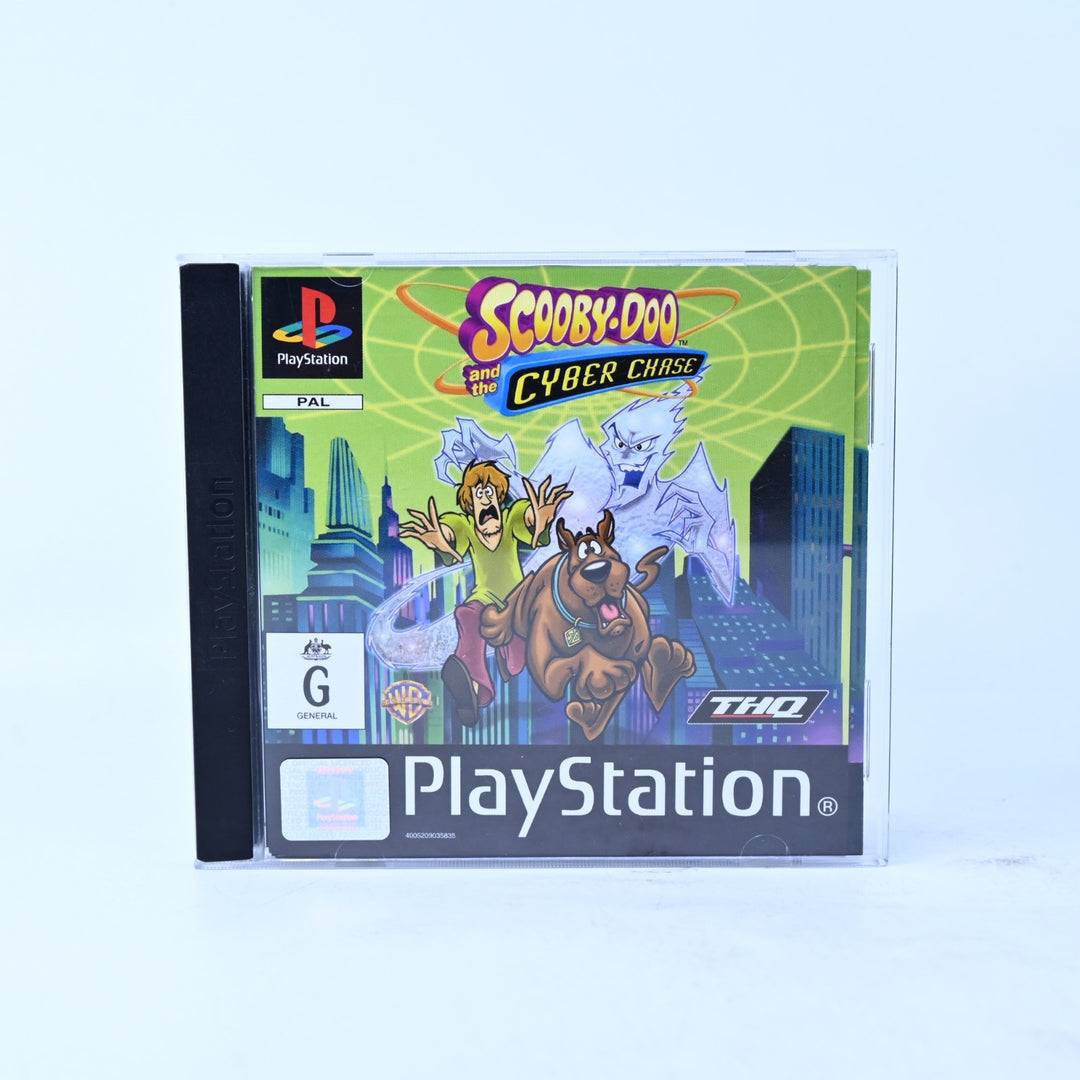 Scooby-Doo and the Cyber Chase - Sony Playstation 1 / PS1 Game + Manual - PAL
