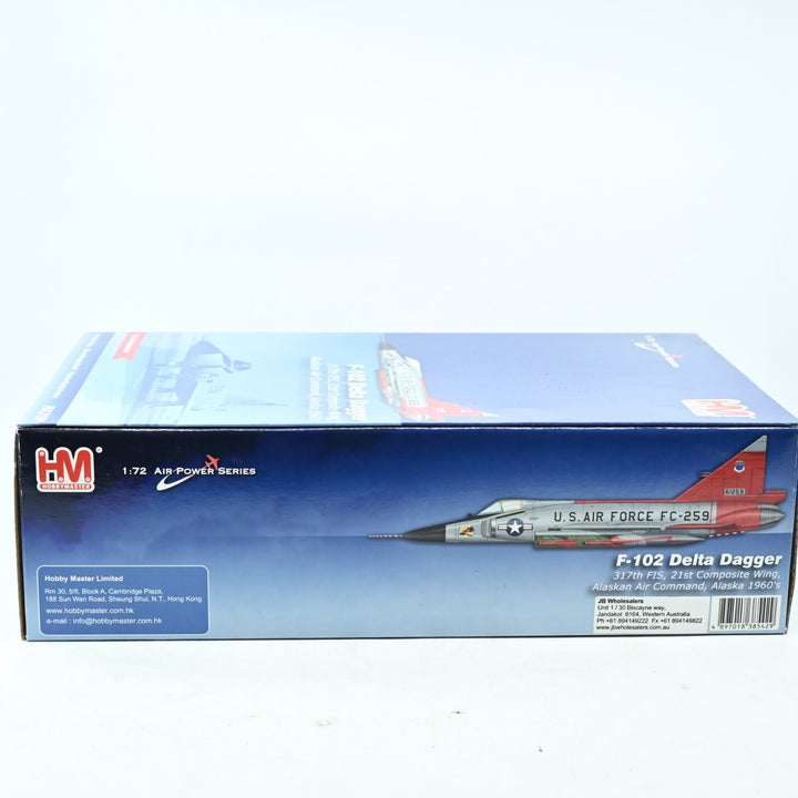 Hobby Master 1:72 F-102 Delta Dagger 317FIS Alaskan Air Command HA3101 - Plane