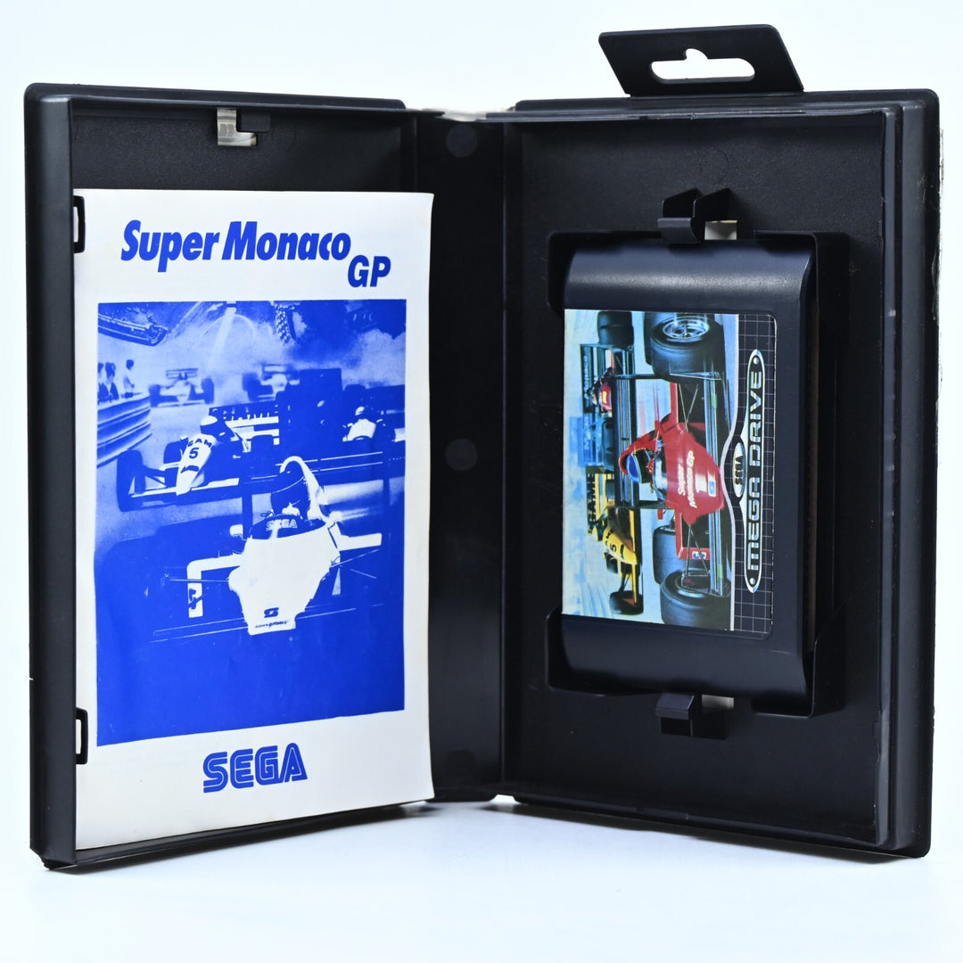 Super Monaco GP + Manual - Sega Mega Drive Game - PAL - FREE POST!
