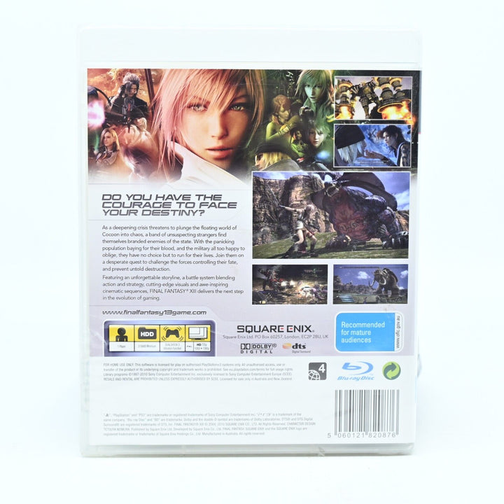 SEALED! Final Fantasy XIII - Sony Playstation 3 / PS3 Game + Manual - FREE POST!