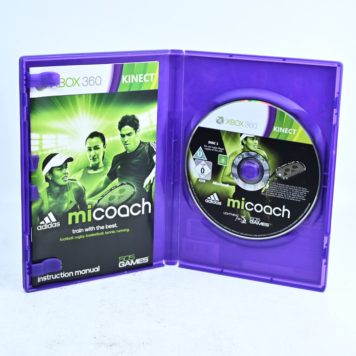 Adidas MiCoach - Xbox 360 Game + Manual - PAL