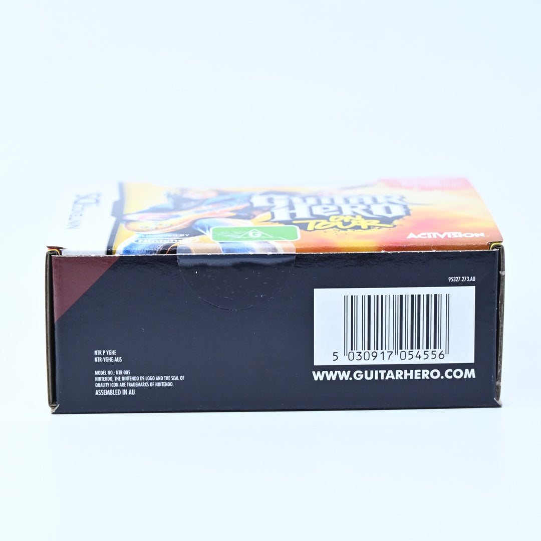 UNUSED! Special Edition Guitar Hero - Nintendo DS Lite Boxed Console - AUS PAL