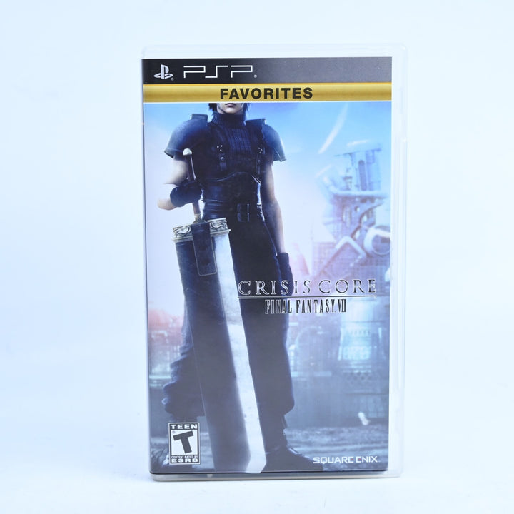 Crisis Core: Final Fantasy VII - Sony PSP Game + Manual - FREE POST!